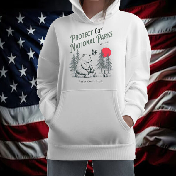 Protect Our National Parks Parks Over Profit EST 1872 T-Shirt