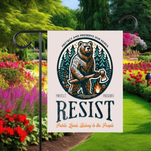 Protect Our National Parks Resist Alt Us Flag