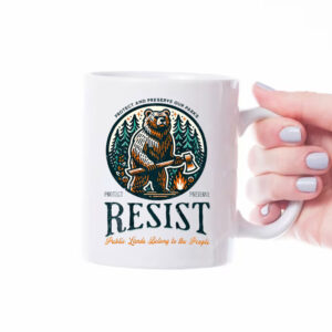 Protect Our National Parks Resist Alt Us Mug