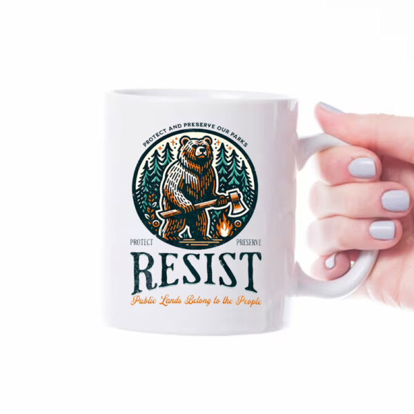 Protect Our National Parks Resist Alt Us Mug