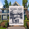 Protect Our National Parks, Resist Anti Trump Flag