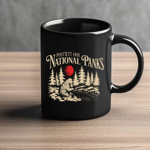 Protect Our National Parks, Resist Bear Anti Trump Mugs