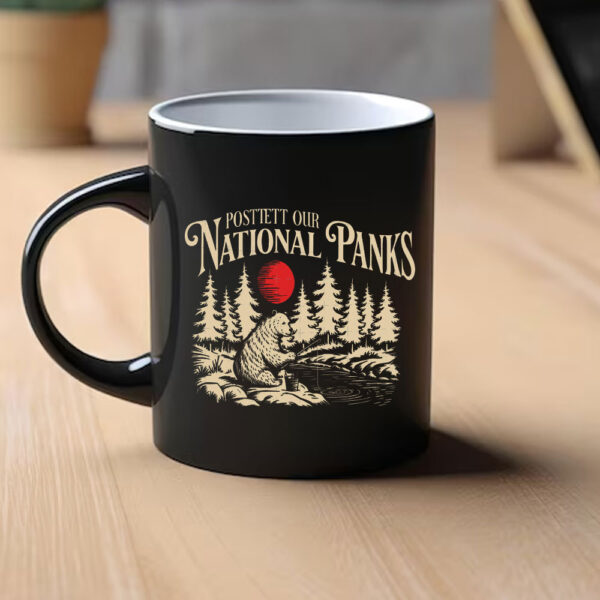 Protect Our National Parks, Resist Bear Anti Trump Mugs