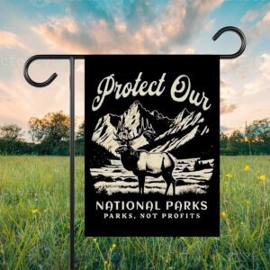Protect Our National Parks Subtle Resist Flag