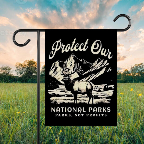 Protect Our National Parks Subtle Resist Flag