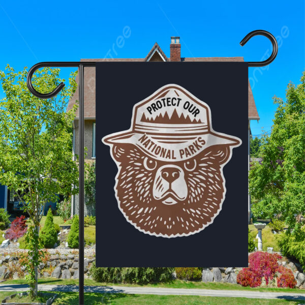 Protect Our Parks Bear, National Park Conservation Flag