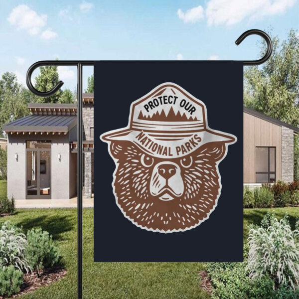 Protect Our Parks Bear, National Park Conservation Flag
