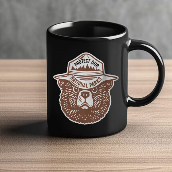 Protect Our Parks Bear, National Park Conservation Mug