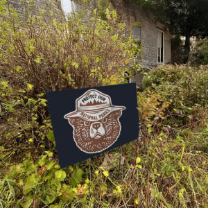 Protect Our Parks Bear Yard Sign: Support National Park Conservation