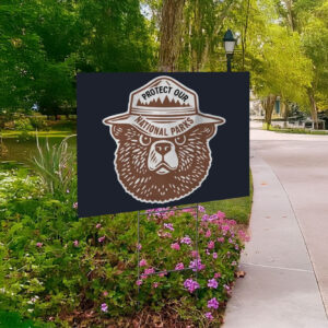 Protect Our Parks Bear, National Park Conservation Yard Sign