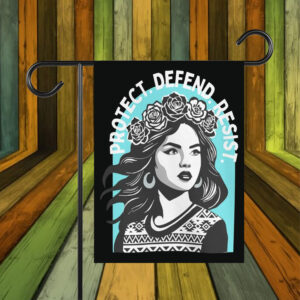 Protect. Defend. Resist. Flag