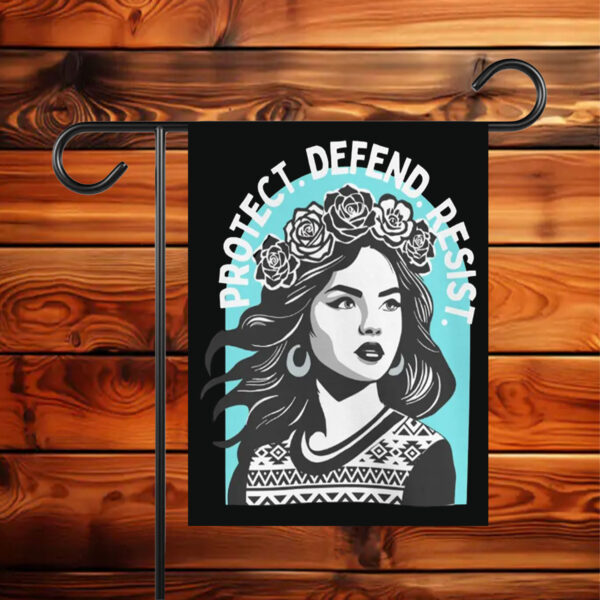 Protect. Defend. Resist. Flag