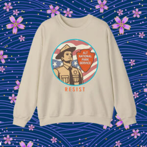 RESIST alt gov national park T-Shirt