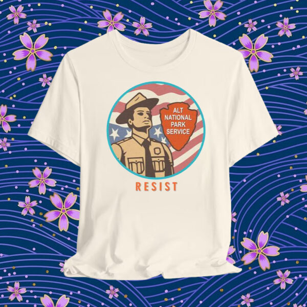 RESIST alt gov national park T-Shirt