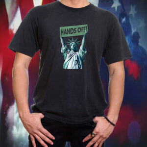 Resist And Protest Shirt Hands Off Statue of Liberty 2025 T-Shirt