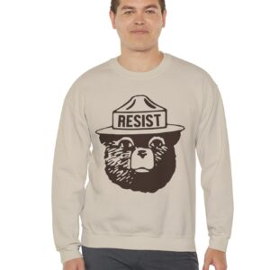 Resist Bear Crewneck Sweatshirt