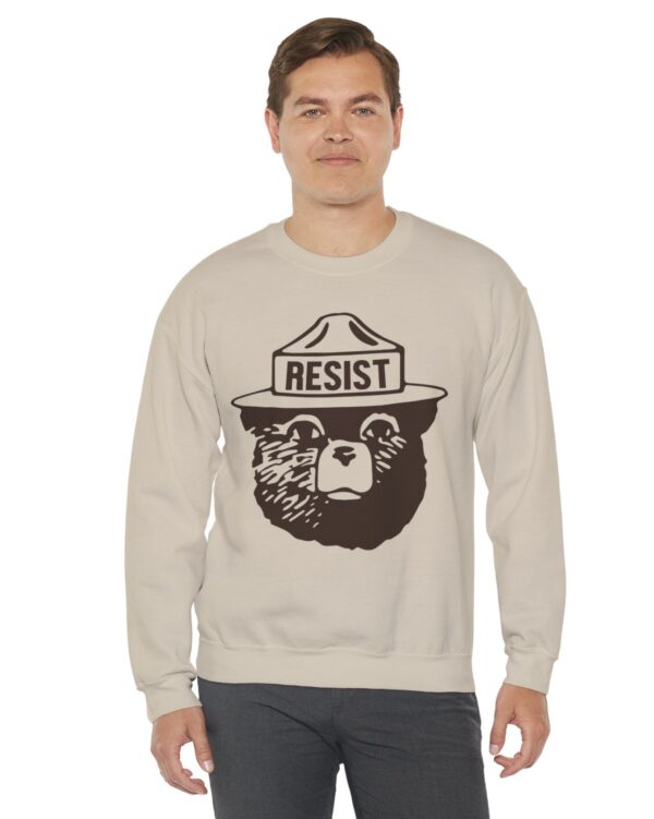 Resist Bear Crewneck Sweatshirt