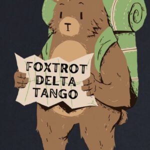 Resist Bear Foxtrot Delta Tango Sticker