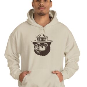 Resist Bear Hoodie