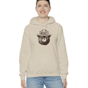 Resist Bear Hoodie