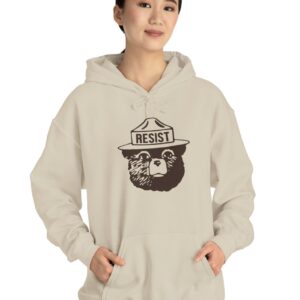 Resist Bear Hoodie