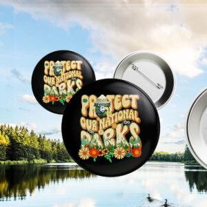 Resist Bear Protect Our National Parks 2025 Button