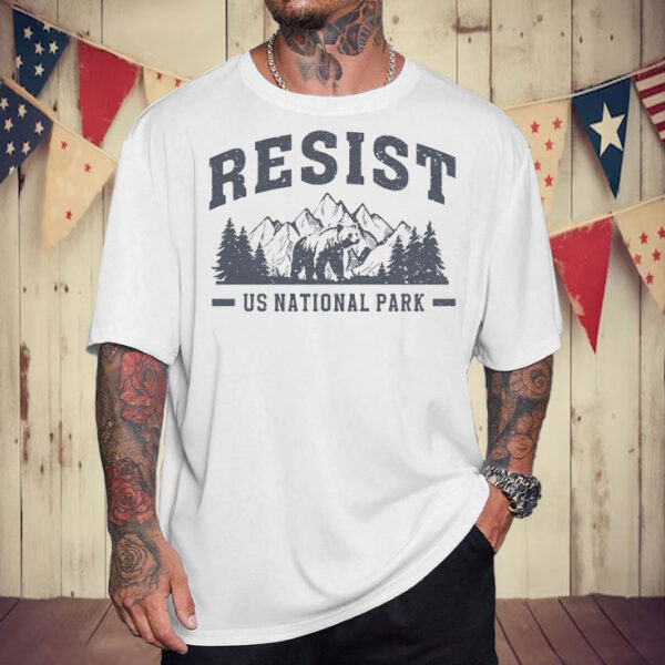Resist Bear US National Park T-Shirt