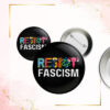 Resist Fascism Anti Trump 2025 Button