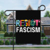 Resist Fascism Anti Trump 2025 Flag