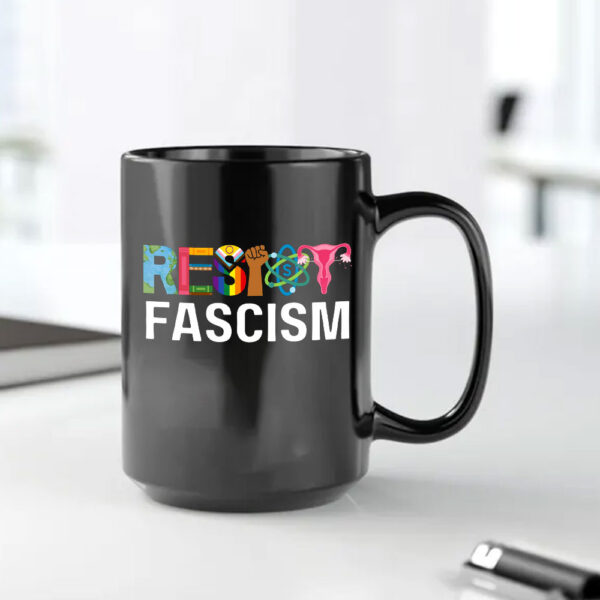 Resist Fascism Anti Trump 2025 Mug