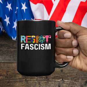 Resist Fascism Anti Trump 2025 Mug