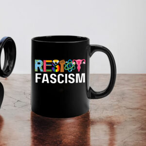Resist Fascism Anti Trump 2025 Mug