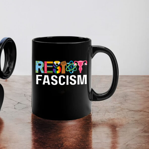 Resist Fascism Anti Trump 2025 Mug