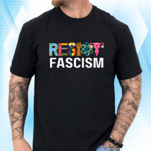 Resist Fascism Anti Trump 2025 T-Shirt