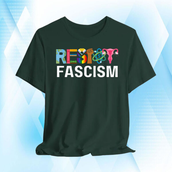 Resist Fascism Anti Trump 2025 T-Shirt
