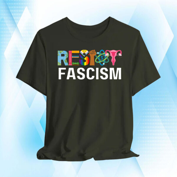 Resist Fascism Anti Trump 2025 T-Shirt
