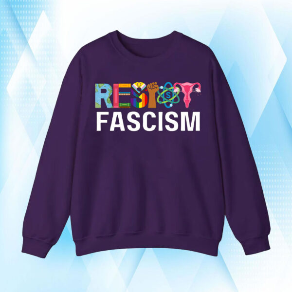 Resist Fascism Anti Trump 2025 T-Shirt