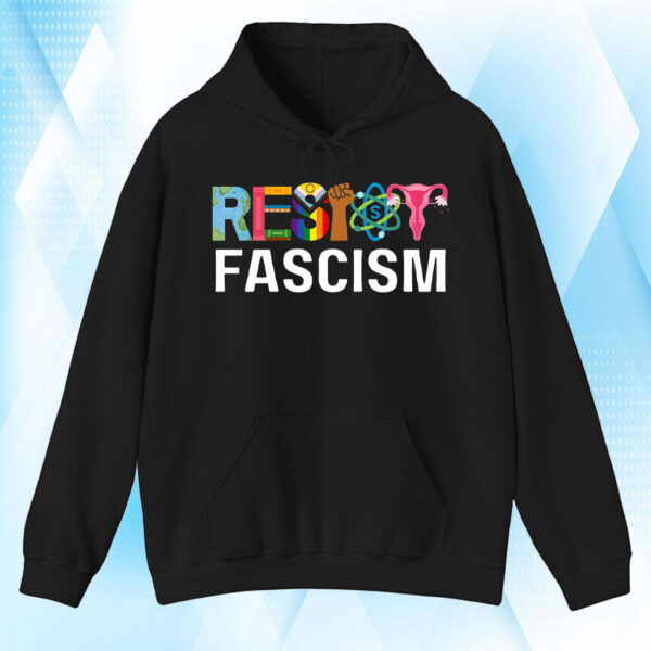 Resist Fascism Anti Trump 2025 T-Shirt