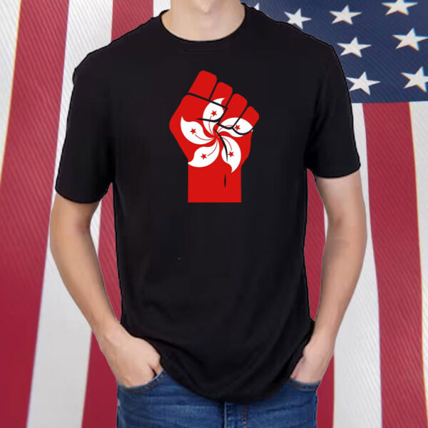 Resist Fist Hong Kong Flag 2025 T-Shirt