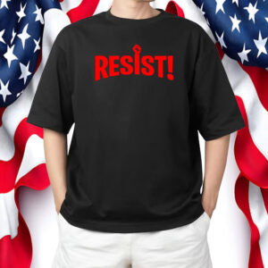 Resist Fist Logo Anti Trump Resistance Revolution 2025 T-Shirt