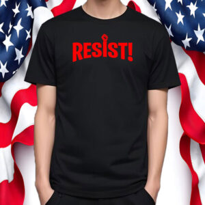 Resist Fist Logo Anti Trump Resistance Revolution 2025 T-Shirt