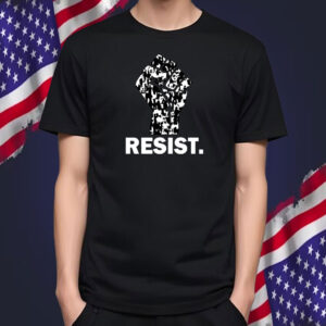 Resist Fist Pattern Hand 2025 T-Shirt