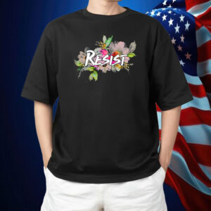 Resist Flower Logo 2025 T-Shirt