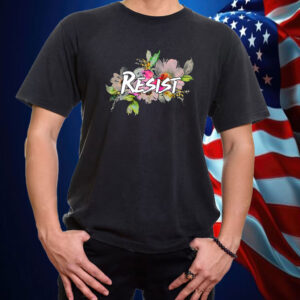 Resist Flower Logo 2025 T-Shirt