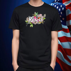 Resist Flower Logo 2025 T-Shirt