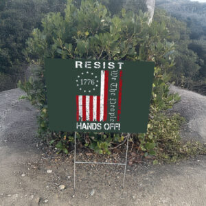 Resist Hands Off Protest T-Shirt