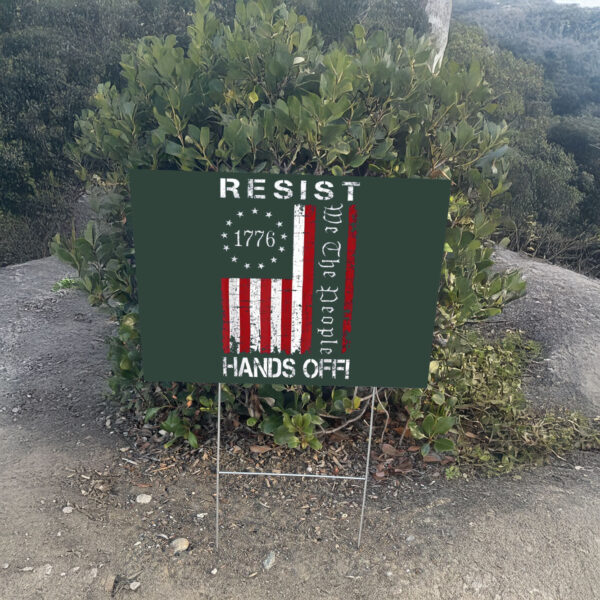 Resist Hands Off Protest T-Shirt