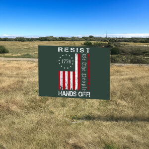 Resist Hands Off Protest T-Shirt