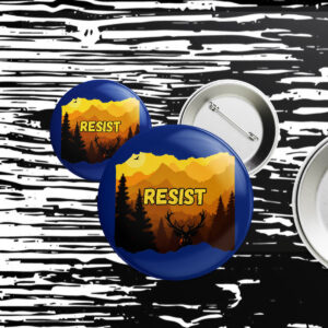 Resist National Parks FDT Trump Button