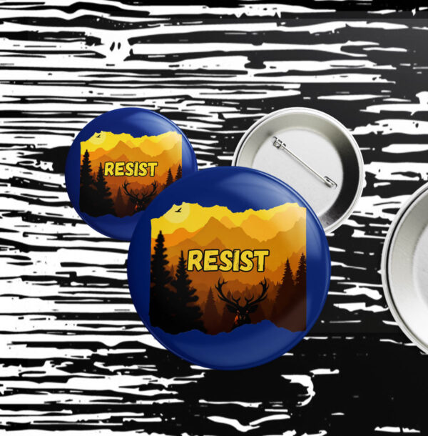 Resist National Parks FDT Trump Button